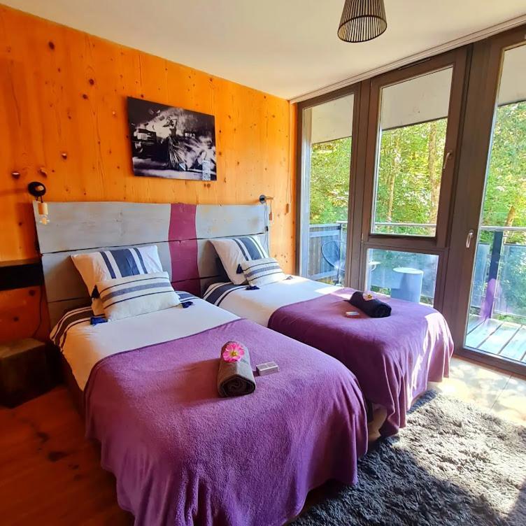 Le Chalet Du Blanc Spa Yoga Aillon-le-Jeune Dış mekan fotoğraf